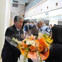 佐藤町長退任