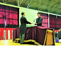 壮瞥高等学校で入学式が執り行われました