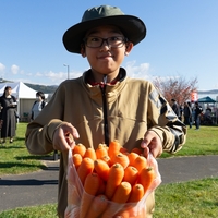 りんごまつり「そうべつ物産市」が開催されました